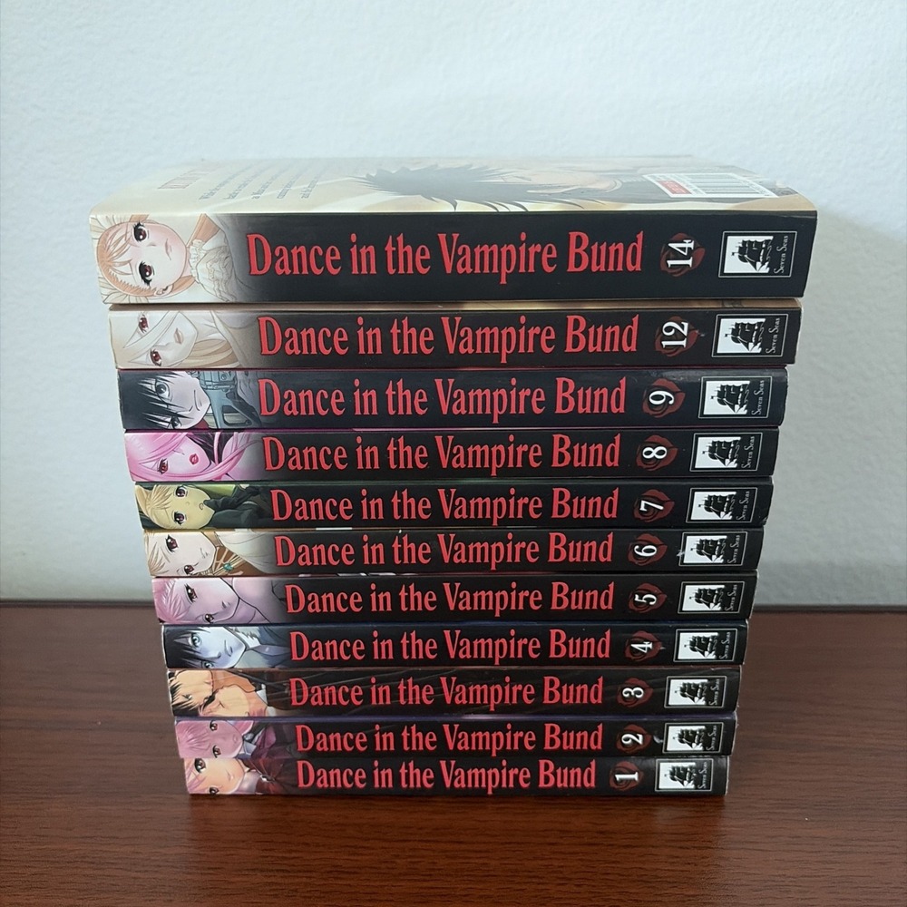 Dance In The Vampire Bund Manga Lot Vol 1-9 + 12 and 15 Nozomu Tamaki Books